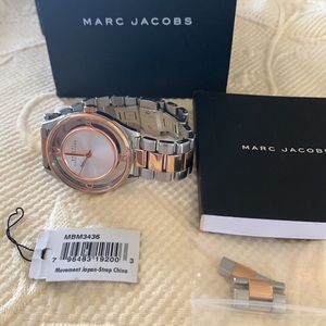 Marc Jacobs floating dial watch